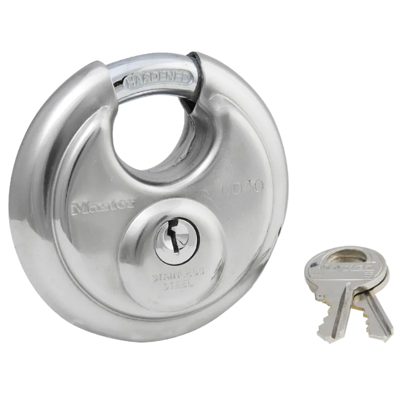 Discvs Lock 40-D Stainless Steel Discus Lock 2-3/4