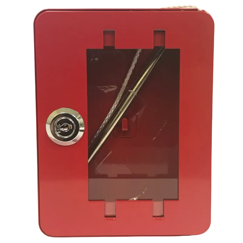 CA-EB-02 Red Break Glass Emergency Key Box - Padlock Distributors